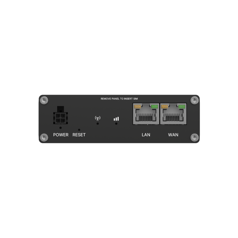 5G industriell ruter med Wi-Fi 5, dobbelt SIM-kort, 2x GbE