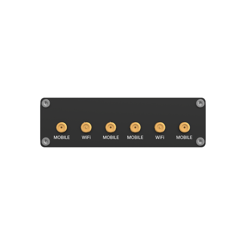 5G industriell ruter med Wi-Fi 5, dobbelt SIM-kort, 2x GbE