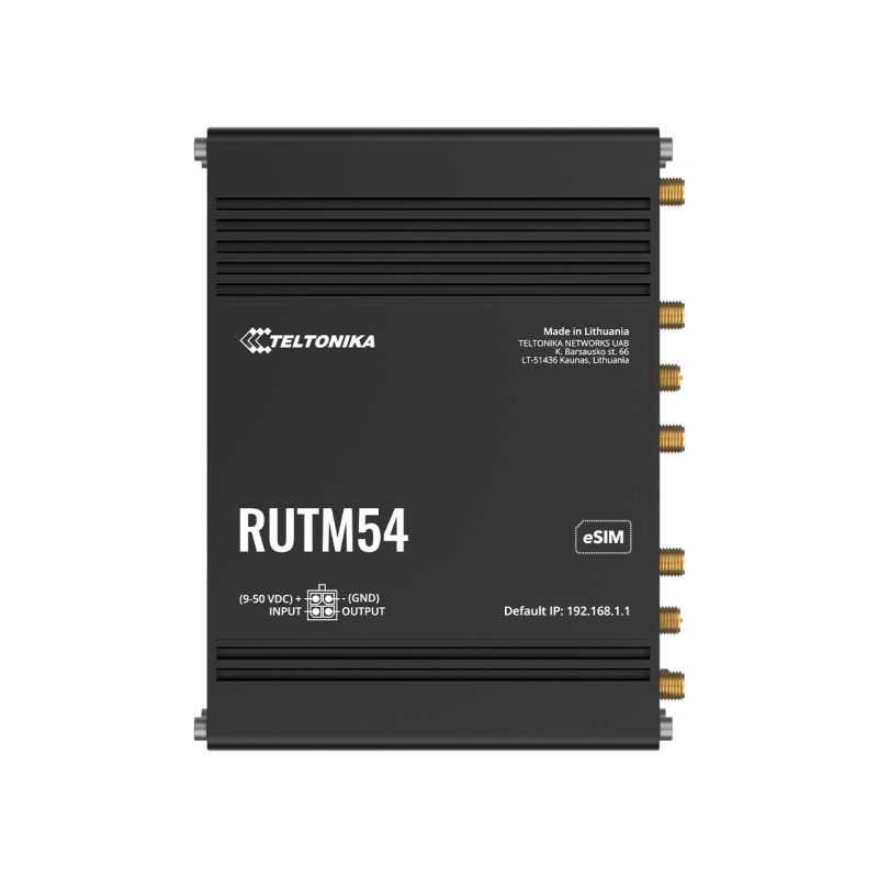 5G industriell ruter med Wi-Fi 5 og 5x Gigabit LAN