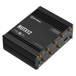 Dobbel LTE Cat 6 industriell ruter med Wi-Fi 5, 5x GbE