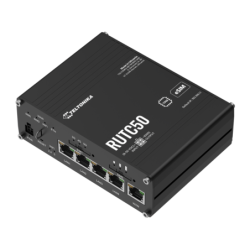 5G industriell ruter med Wi-Fi 6 og 5x Gigabit LAN