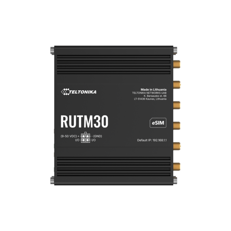 5G industriell ruter med Wi-Fi 5, dobbelt SIM-kort, 2x GbE