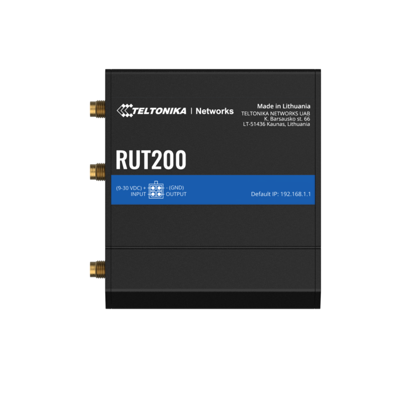 Industrial 4G LTE Router with Wi-Fi and 2x Ethernet