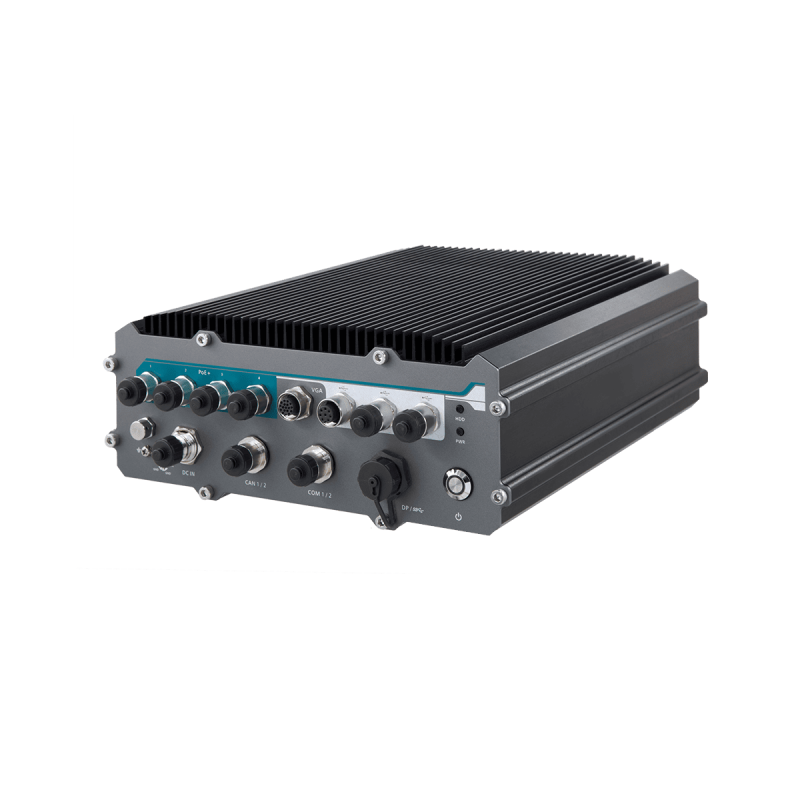 Rugged IP69K Waterproof Fanless Edge Computer with Intel® Core™ CPU, -40°C to +70°C, Dustproof