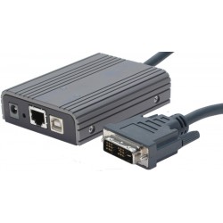 Video Extender of DVI-D over LAN, receiver for DVI-D monitor, 1920 ...