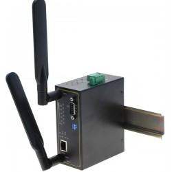 Atop SW5502 is a 2 port serial port server with 2 x RS232 / 422/485, LAN and WiFi