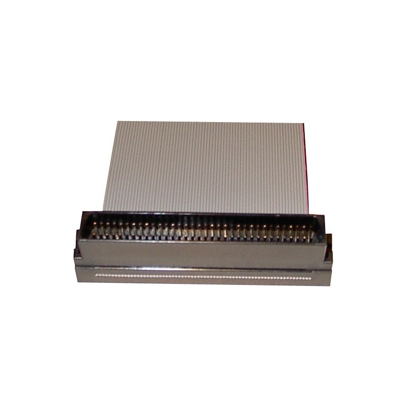 SCSI fladkabel, Mini DB68 han, 8 stik, 1,20 m, rundtforSCSI kabler