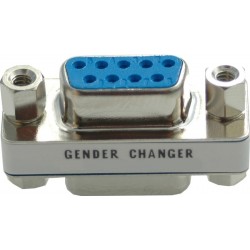 Gender Changer SUB-D DB9 pin female plug to DB9 Female plug adapter