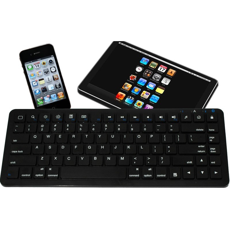 Wireless BT Bluetooth mini keyboard for Ipad, iPhone and PC