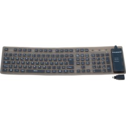 Bendable IP65 keyboard - Silicone Keyboard USB and PS/2