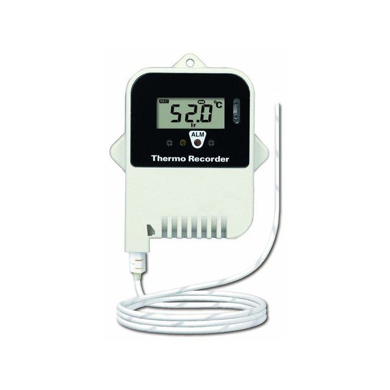 Temperature data logger (External sensor) - Up to 16,000 measurements - DANBIT