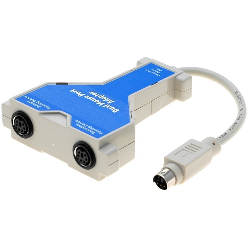 Whym-274-R 2 x PS / 2 mouse to 1 x PS / 2 input - supports wireless mouse