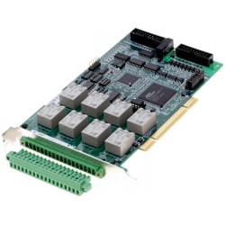 PCI card with 8 relay outputs, 8 isolated inputs, Adlink PCI7260 + ACL-10337