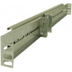 Skinner til 19\" rack og kabinetterforTeleskopskinner