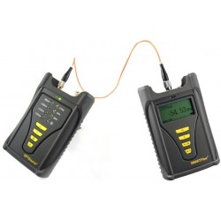 Test Your Fiber Cable (Single Mode og Multi Mode) - Measure the power using transmitter and receiver units