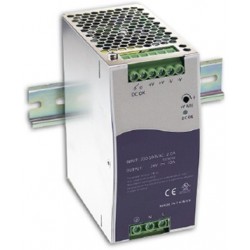 24VDC 5A Power Supply, DIN Rail Mount, 120W Adjustable outlet 24 to 28VDC MEAN WELL