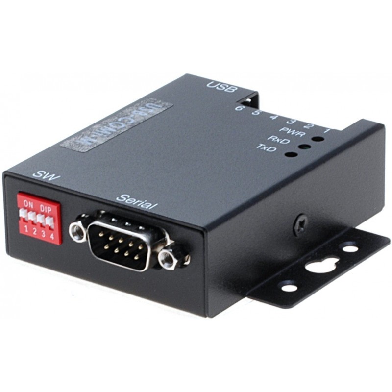 USB to RS485 / RS422 / RS232 adapter via the USB port, galvanically isolated