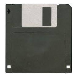 3½” floppy disk (Diskette) for floppy drive. Formatted to 1.44MB
