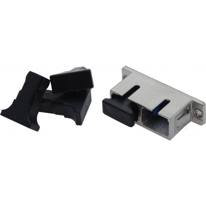 Dust cap for SC female/female adapter. Dustcap for SC female