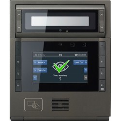 Iris scans with RFID reader - Access through scan scan