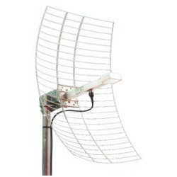 19 dBi 2.4GHz Parabolic antenna, N female connector and with mast bracket