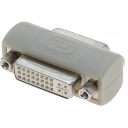 DVI to DVI Adapter Female to Female Converter DVI-I (24+5) Female to Female Mini Gender Changer for DVI Cable Extensionr