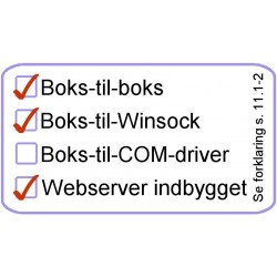 Modbus over Ethernet, Modbus box to box, RS232 / 422/485 Modbus Ethernet