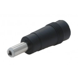 DC She 2.1mm to DC he 5.5 x 2.5mm adjustment plug