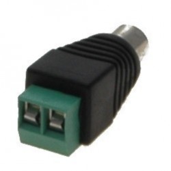 The RCA female connector with screw terminal pin 2