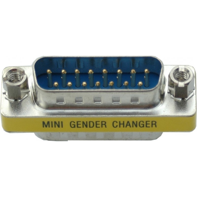 DB15 male-male gender-change