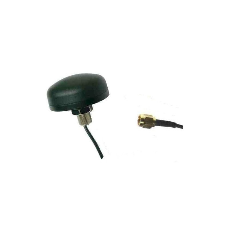 Quad Band Dome antenna 850/900 / 1800/1900 / 2170MHz. GSM Vandalsproof antenna, super robust, GSM / GPRS / AMPS / LTE