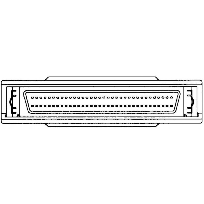 SCSI 3 internal active terminator  mini DB68 male