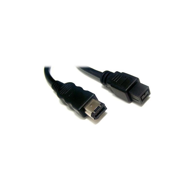 FireWire IEEE1394b ”bilingual” adapterkabel 6-polet han – 9 polet h...