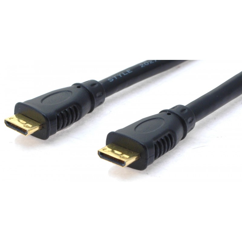 Mini HDMI 1.4 cable. Mini HDMI male - HDMI male 5m
