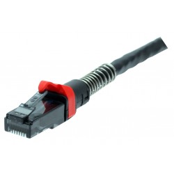 PatchSee patch cable clips - Patch clip - red color coding of network cables - DANBIT