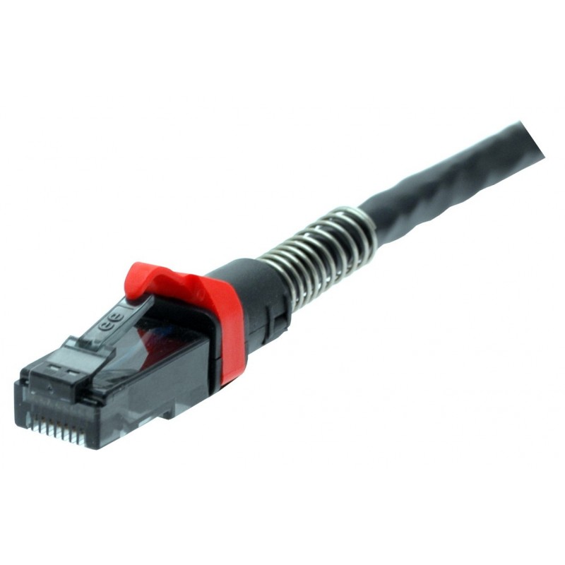 PatchSee patch cable clips - Patch clip - red color coding of network cables - DANBIT