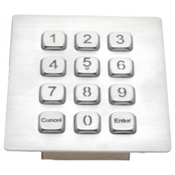 Keypad til RS232 med lysforIndustrial