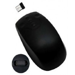 Trådløs IP68 tæt mus, sortforIndustri