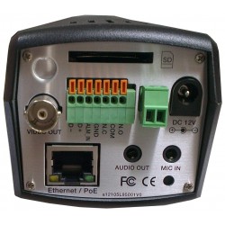 Indoor 5MP IP WiFi / LAN - Box camera. Can record on SD card