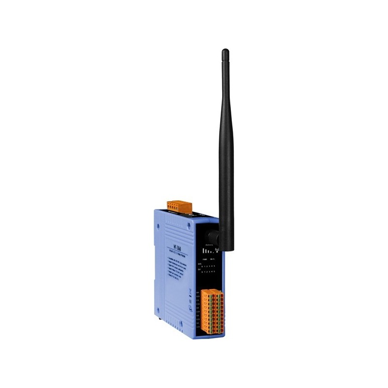 Wireless module with 8 x Digital Inputs Wet, 0 - + 50VDC 500Hz, 8 x digital output (OC) + 40VDC 650mA, Modbus