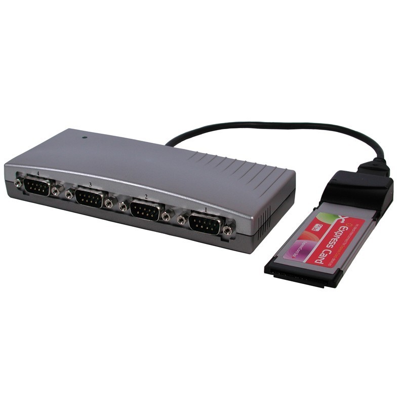 Expresscar for notebook 4xRS232 serial ports Centos CI-67540