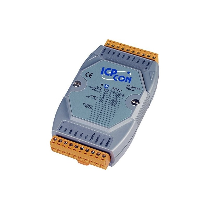 RS485 modul til MODBUS 8 x Analoge InputforVia RS485 bus