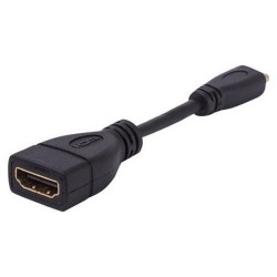 HDMI til HDMI hann-til-hun-adapterkontakt for HDTV type D