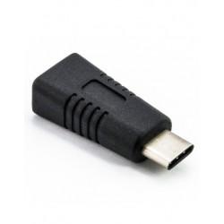Konverter USB3.1C Han- micro USB3 hun, sortfor3.1C