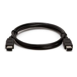 Firewire kabel 6-polet han – 6 polet han FW400, 2MforFirewire