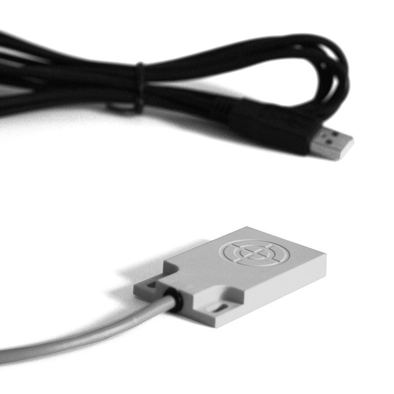 USB fodkontakt / berøringssensor med 4m kabel, IP67 tætforFoot switch