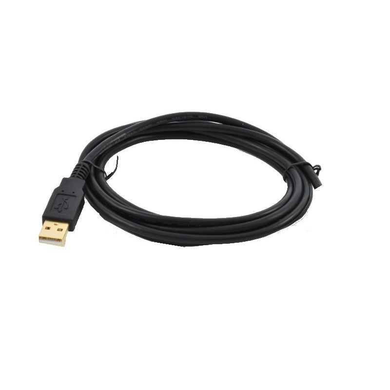 USB cable, 4-pin A Male to pigtail 5 meters