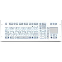 PS/2 Industri tastatur IP65 med touchpad. Nordisk layoutforWith PS/2