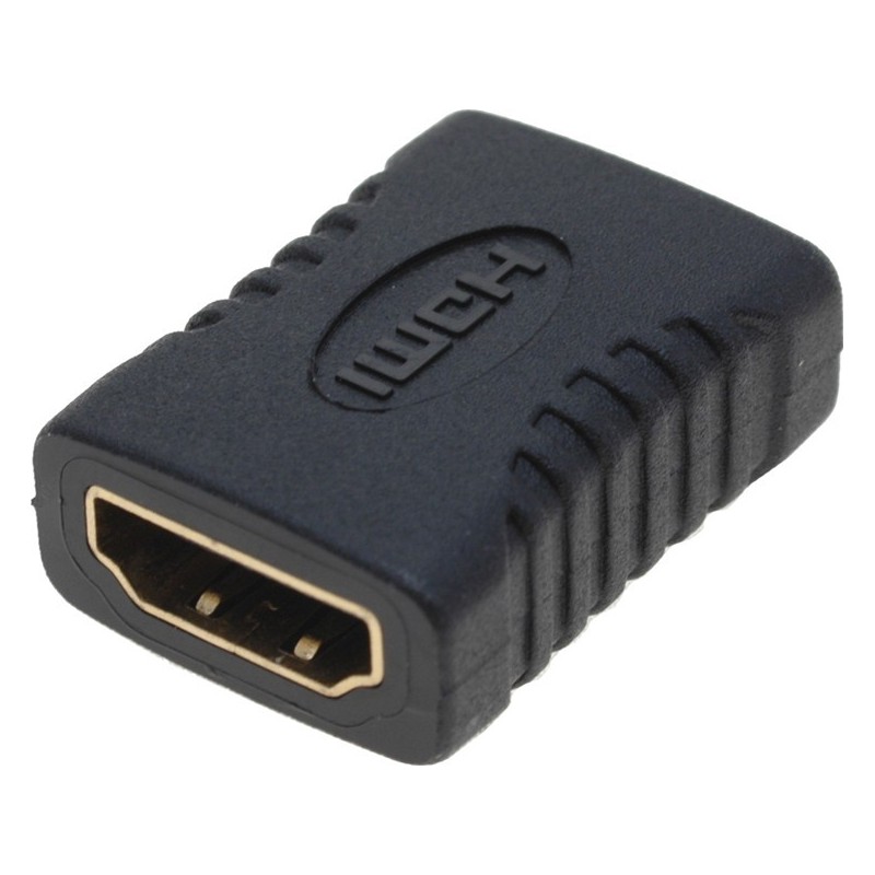 Gold Plated HDMI A Female to A Female Adapter for Reliable Connections