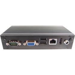 Blæserløs BOX PC med BayTrail Atom E3825 processor. Wide Temp.–20°C...
